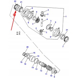 3429077m1 priekinės ašies tarpiklis 0 10