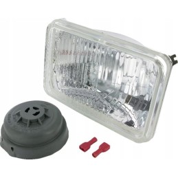 Stačiakampis reflektoriaus optinis elementas 12 24v 16