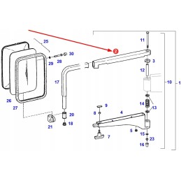 515810150020 veidrodžio rėmas