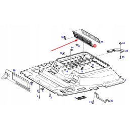 G816810080020 oro išleidimo angos dangtelis