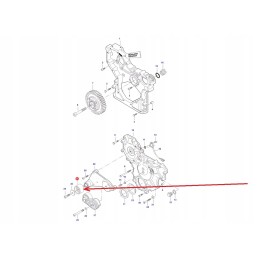 V837074402 paskirstymo diržo skriemulys