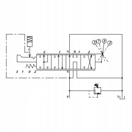 Originalus hidraulinis skirstytuvas 80l skaldymo mašinai