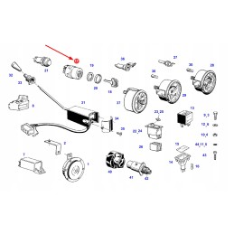 6jb003959 001 uždegimo jungiklis su rakteliu