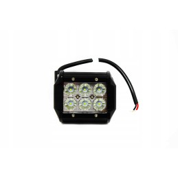 Darbo skydinė lempa 6 LED išsklaidyta 18w 10 30v