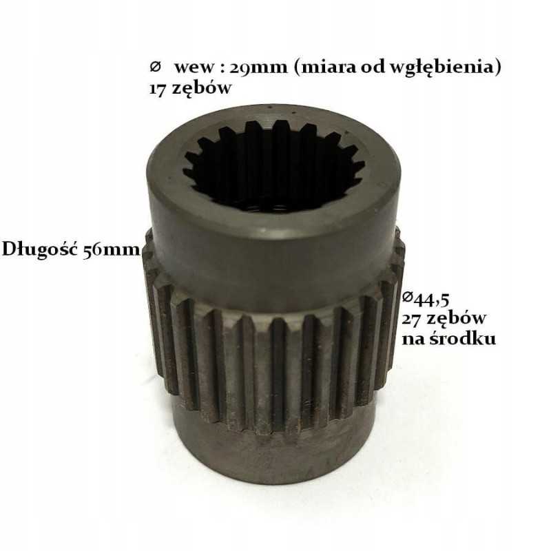 Hidraulinio siurblio varomasis ratas yra Deutz