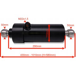 Išvertimo cilindro st 3 580 l 430 6t montavimas
