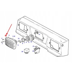X830160101020 lempos rėmas