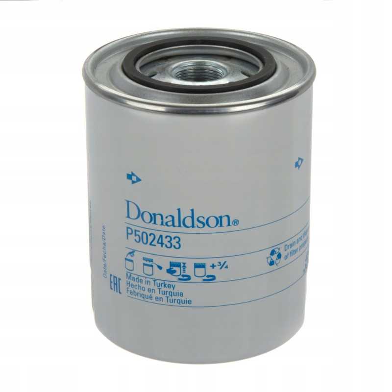 Alyvos filtras donaldson p502433 nh valtra mf dėklas