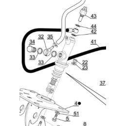 Originalus Manitou 231295 stabdžių siurblys