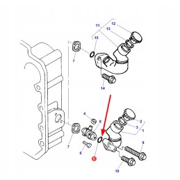 3637013m1 alyvos filtro sandarinimo žiedas
