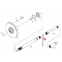 X548901801000 O formos žiedas 36 2 x 3