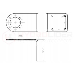 Daugiklis 1 3 8m g siurblys 45l wl hidrolideris