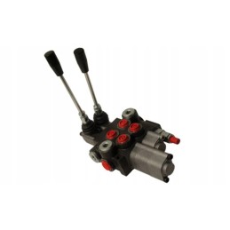 2 sekcijų skirstytuvas, 40l, 1x srautas, 1x skląstis