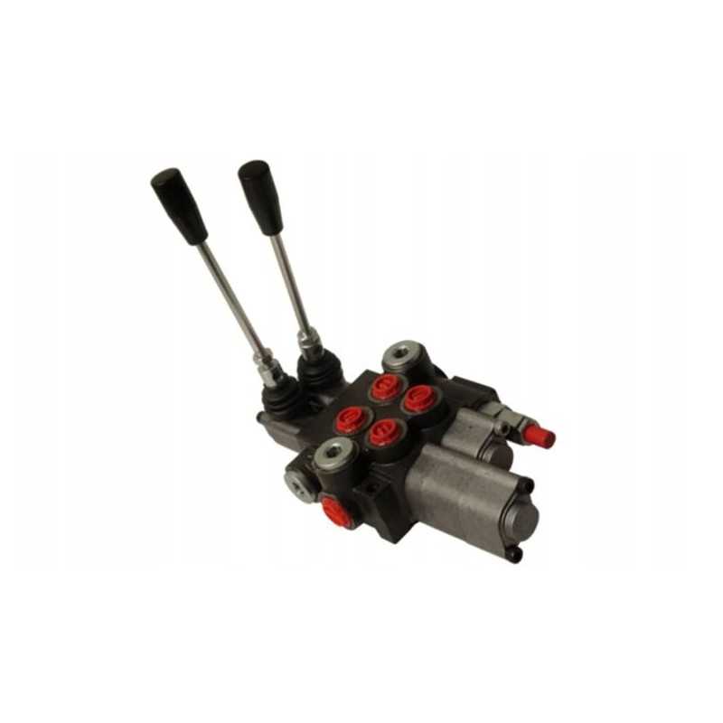 2 sekcijų skirstytuvas, 40l, 1x srautas, 1x skląstis