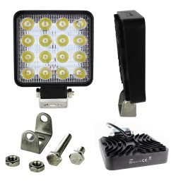 Darbo lempa 16 LED, LED apšvietimas 12 24v