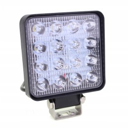 LED darbo lempa 16 led halogeninis 48w 10 30v ce r10