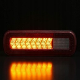LED galiniai žibintai puspriekabė priekaba vilkikas d tech
