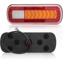 LED galiniai žibintai puspriekabė priekaba vilkikas d tech