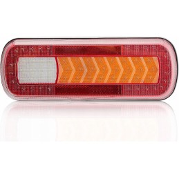 LED galiniai žibintai puspriekabė priekaba vilkikas d tech