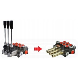 Hydro 3s 40l 3xa1 skirstytuvas badestnost linijoms