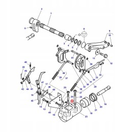 O formos žiedas massey ferguson 195562m1 originalus