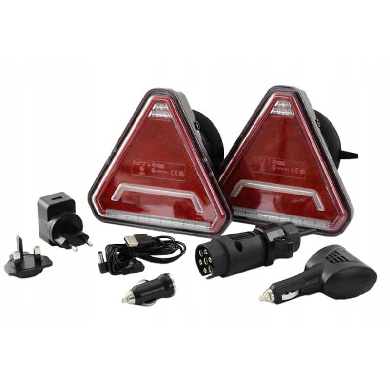 LED apšvietimo lempų rinkinys magnetinis trikampis wi fi