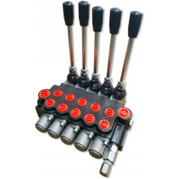 Jungtys prie 5 sekcijų hidraulinio skirstytuvo, 80l