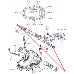 3793041m91 hidraulinio keltuvo tarpiklis