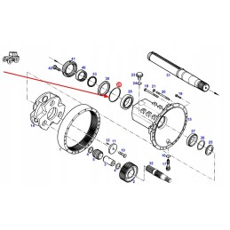 X549030900000 sandarinimo žiedas 190 17 x 2 62 mm