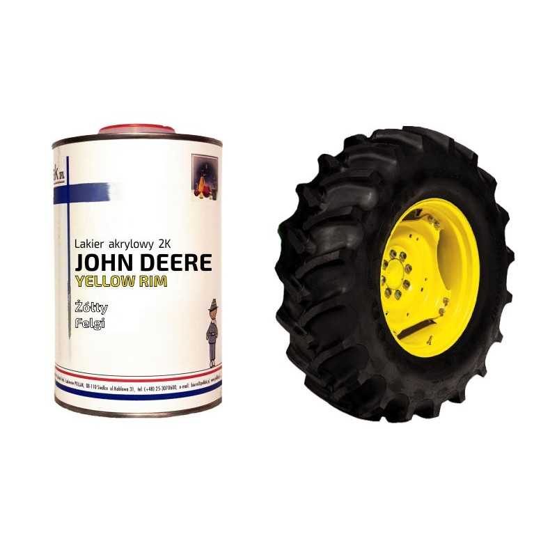 Patvarus lakas 2k solid shine john deere geltona 6 l