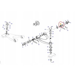 Pateiktas Fendt pasukamos svirties guolio kaištis