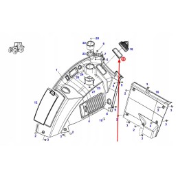 H737812070040 valdymo svirties angos kaištis