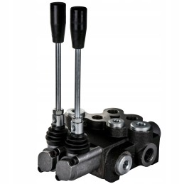 2 sekcijų skirstytuvas, 40l, 1x srautas, 1x dvipusis