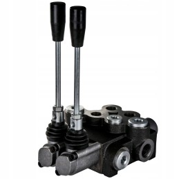 2 sekcijų skirstytuvas, 40l, 1x srautas, 1x dvipusis