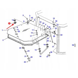 816810050130 galinio lango vyrių plokštė