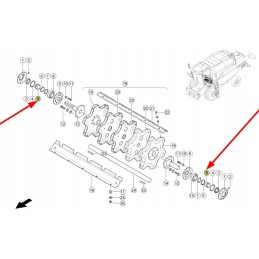 H210 33 įterpiama guolio įvorė h 210 45 x 35 x 75
