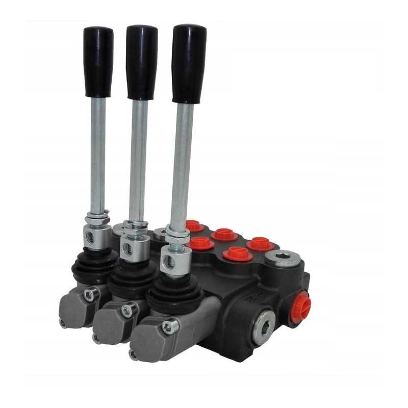 Hidraulinis skirstytuvas, 3 sekcijų, 80l, plūduriuojantis