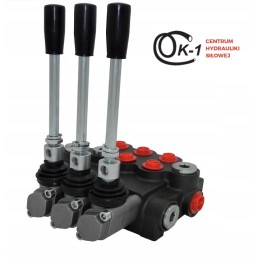 Hidraulinis skirstytuvas, 3 sekcijų, 80l, plūduriuojantis