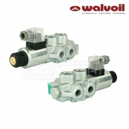 Solenoidinis vožtuvas Walvoil 6 2 daliklis 60l 24v 3 sekcija