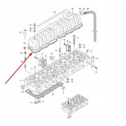 V836667243 vožtuvo dangtelio tarpinė