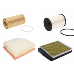 Mann filtrų rinkinys volvo xc90 ir 2 4 d3 d5