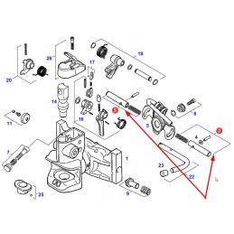 F718501071010 prikabinimo kaištis