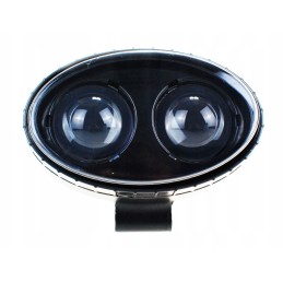 2 LED lempa 10w 12 24v mėlyna, stiprus purkštuvas