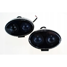 Mėlyna LED purkštuvo darbo lempa 12 24v