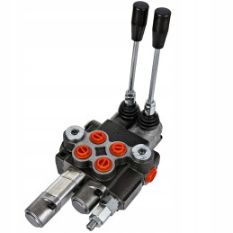 Dviejų sekcijų hidraulinis skirstytuvas, 1 srauto sekcija