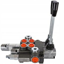 Dviejų sekcijų hidraulinis skirstytuvas, 1 srauto sekcija