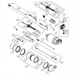 Adblue filtras john deere re554498 dz114640