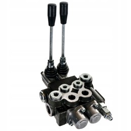 Hidraulinis skirstytuvas, 2 sekcijų, 40l agregatas