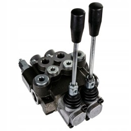 Hidraulinis skirstytuvas, 2 sekcijų, 40l agregatas