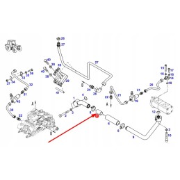 H339950010160 hidraulinės alyvos filtro filtras